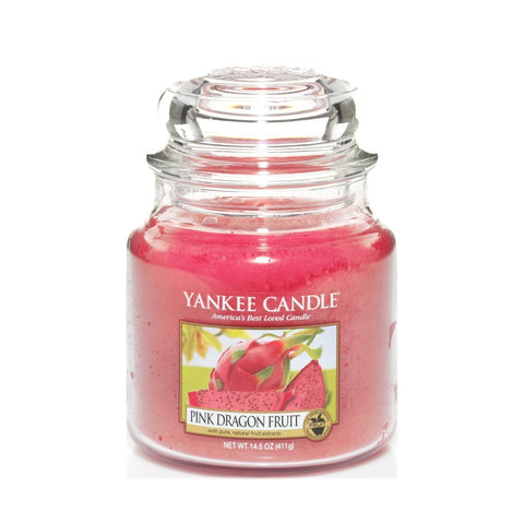 Yankee Candle Medium Jar - Pink Dragon Fruit 411g - Mu Shop