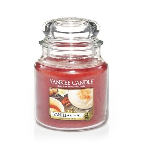 Yankee Candle Medium Jar - Vanilla Chai 411g - Mu Shop