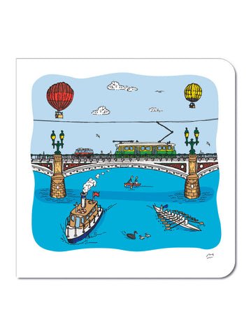 Yarra River Greeting Card - Mu Shop