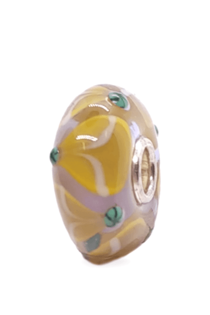 Yellow Droplets Unique Bead #1164 - Mu Shop