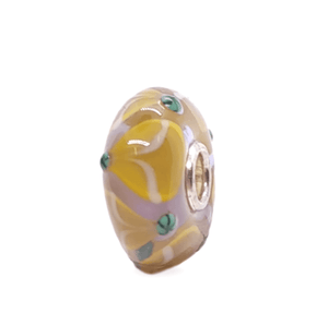Yellow Droplets Unique Bead #1164 - Mu Shop