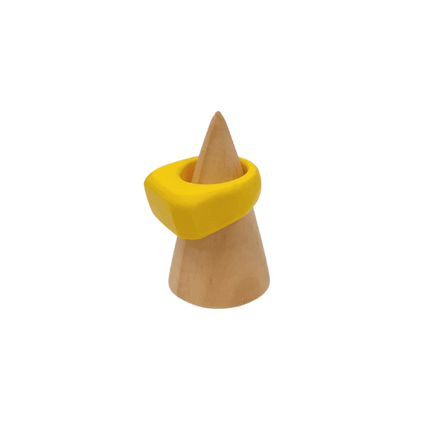 Yellow Resin Ring - Mu Shop