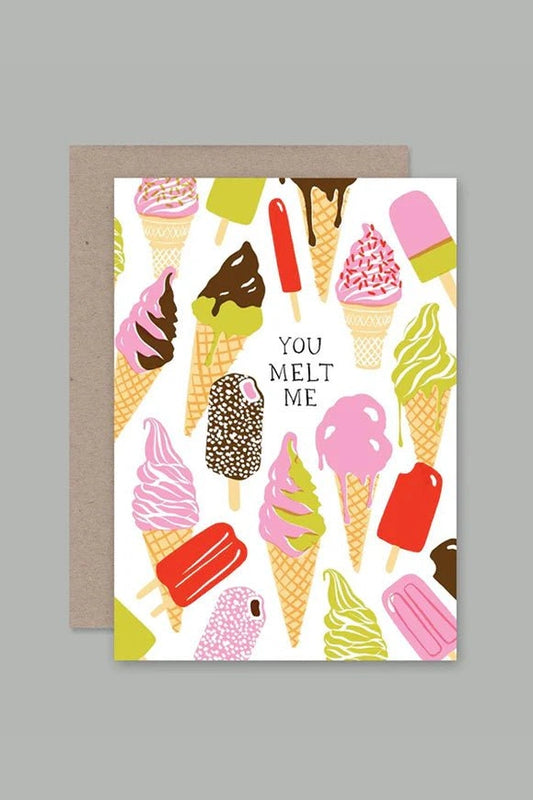 You Melt Me Greeting Cards - Mu Shop